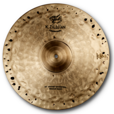 Zildjian K1137 K Constantinople Single Vintage Medium Heavy Hand Cymbal - 16"
