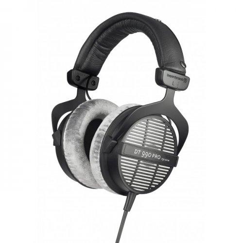 Beyerdynamic Dt 990 Pro 250 Ohms Professional Acoustically Open Headphones For Monitoring And Studio Applications - Red One Music