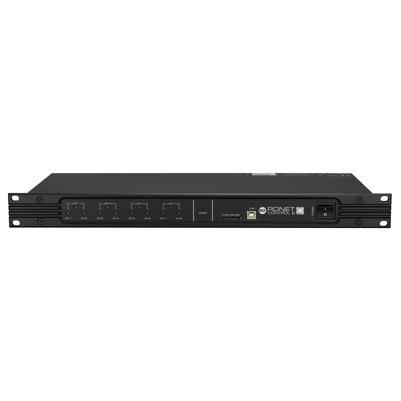 RCF RDNET-CONTROL-8 8 Output Master Unit