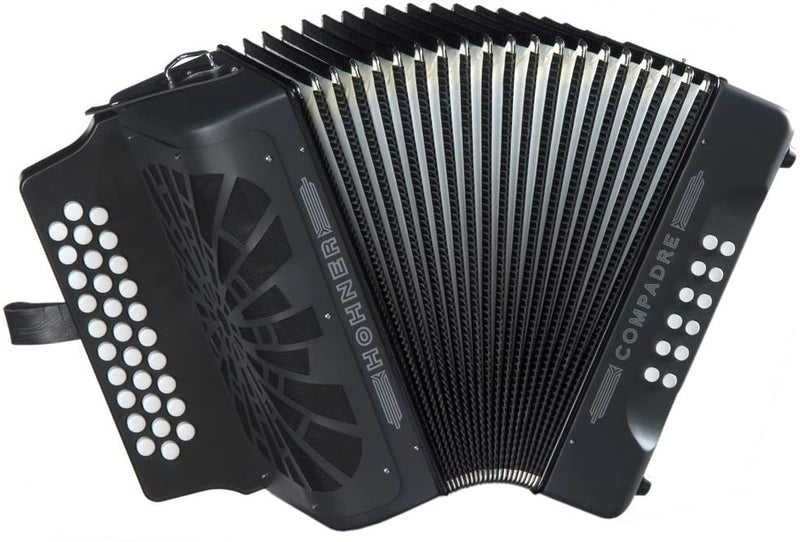 Hohner COMPADRE GCF Accordéon - Noir