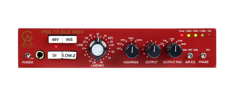Golden Age Project PRE-73 DLX MKII Préampli micro 1 canal