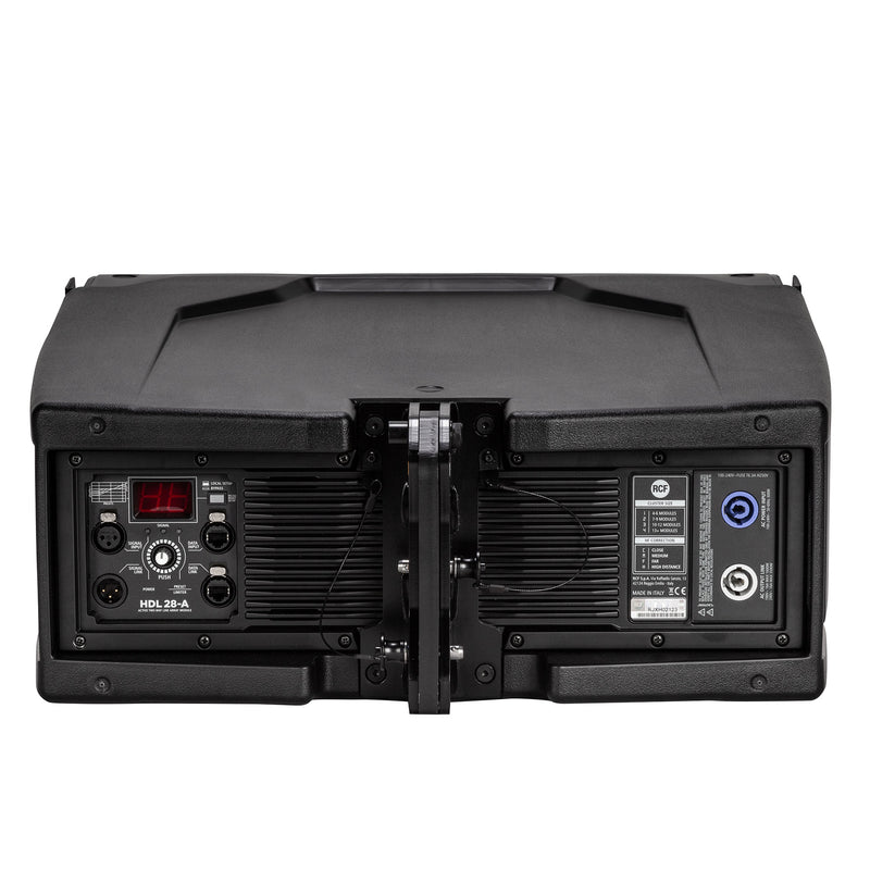 RCF HDL 28-A 2200W Active Two-Way Line Array Module - 2 x 8" (Black)