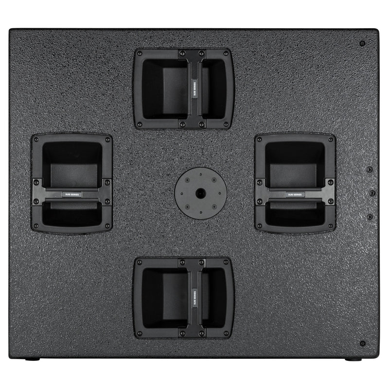 RCF SUB 9007-AS Caisson de basses actif haute puissance 7 200 W - 2 x 21"