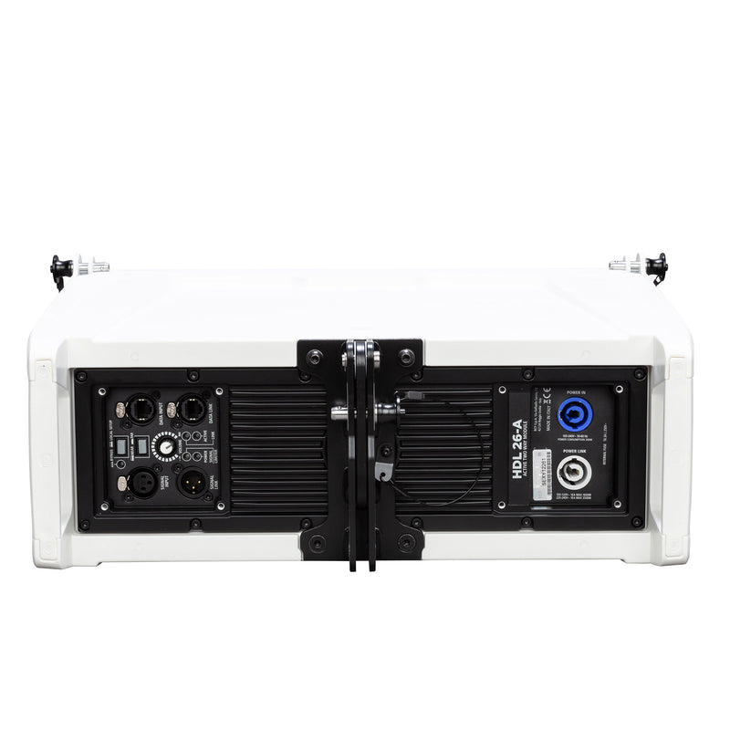 RCF HDL 26-A W 2000W Active Two-Way Line Array Module - 2 x 6" (White)