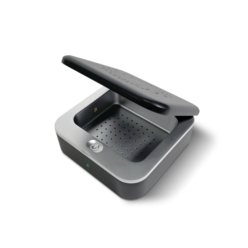 Lucid Audio HLT-LED-DRYER2-BK Hearing Aid UV Sanitizer & Dryer (Black)