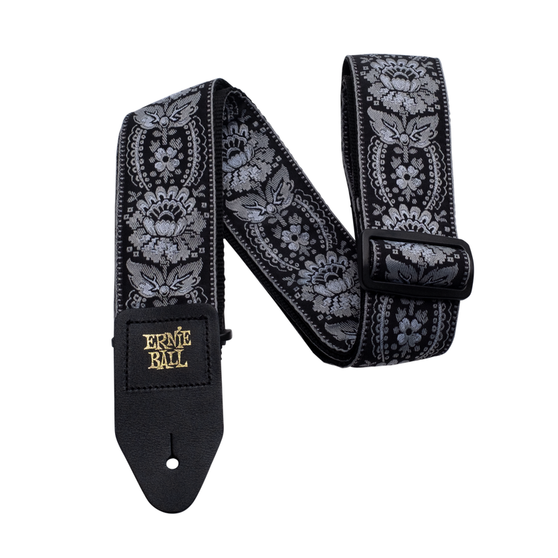 Ernie Ball 4150EB Silver Orleans Jacquard Strap