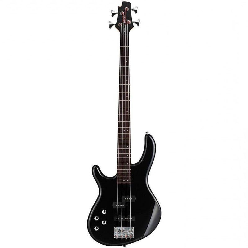 Cort ACTION-BASS-PLUS-LH-BK Action Plus Bass - Basse électrique pour gaucher avec micros PJ - Noir