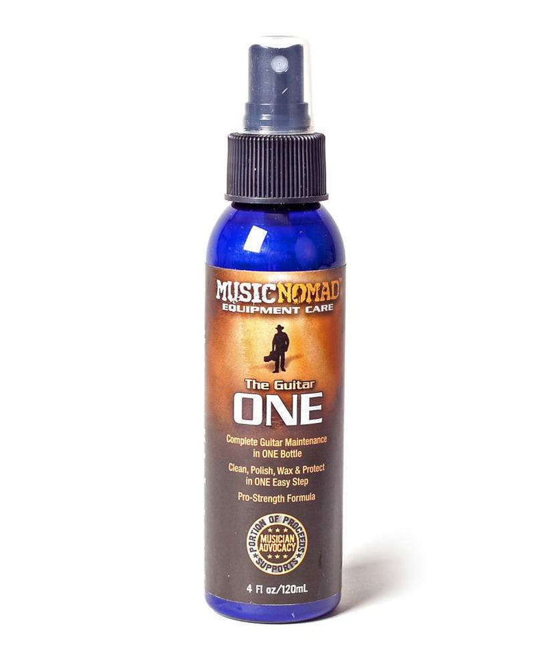 MusicNomad GUITAR ONE All-in-One Cleaner/Polish/Wax for Gloss Finishes
