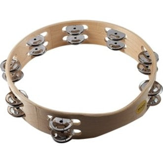 Mano Percussion MP-T10-16 10" Tambourine w/ 16 Jingles