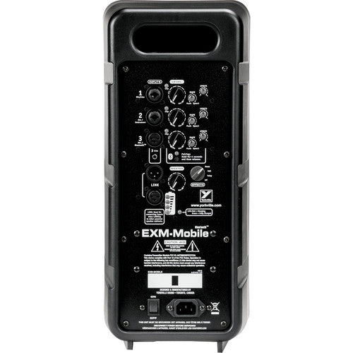 Yorkville EXMMOBILE Excursion Series Enceinte de sonorisation à piles avec Bluetooth 