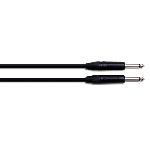 Digiflex CPP-6-BLACK Canare TS to TS Instrument Cable - 6 Feet