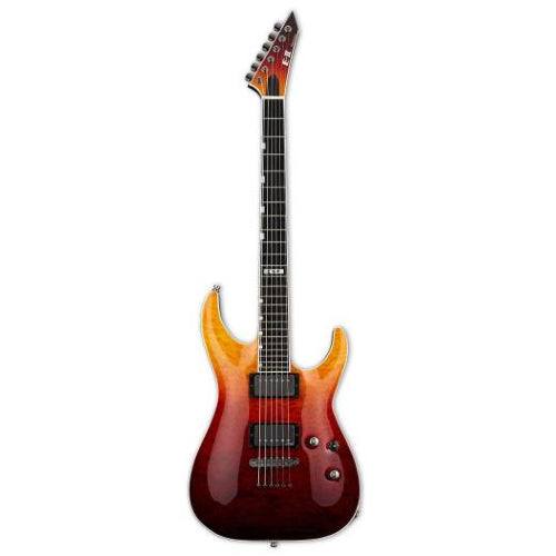 ESP E-II HORIZON NT-II Electric Guitar (Tiger Eye Amber Fade)
