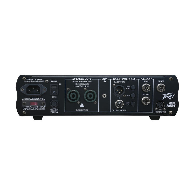 Peavey MiniMEGA™ 1000W Mini Bass Amplifier Head