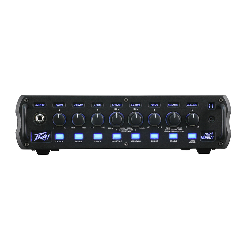 Peavey MiniMEGA™ 1000W Mini Bass Amplifier Head