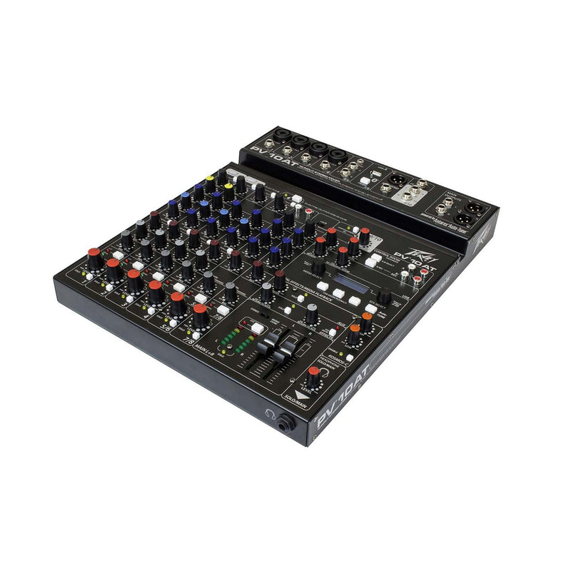 Peavey PV®10AT Compact 10 Channel Mixer with Bluetooth and Antares® Auto-Tune