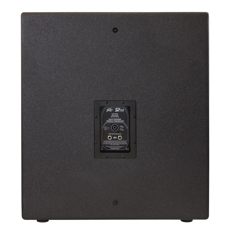 Peavey SP 118 Passive Subwoofer with 2400-watts Peak Power Handling - 18"