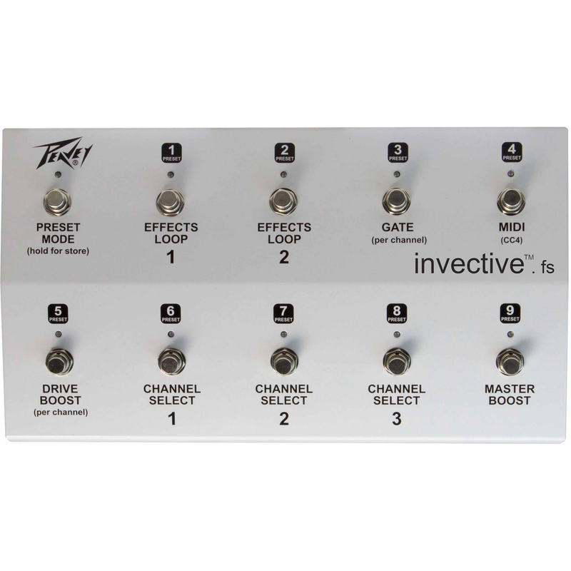Peavey INVECTIVE 120 120W Guitar Amp Head