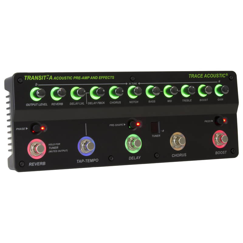 Trace Elliot® Transit™ A Acoustic Pre-amp & Effects Pedal