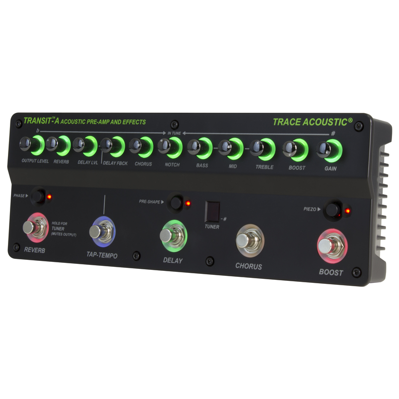 Trace Elliot® Transit™ A Acoustic Pre-amp & Effects Pedal