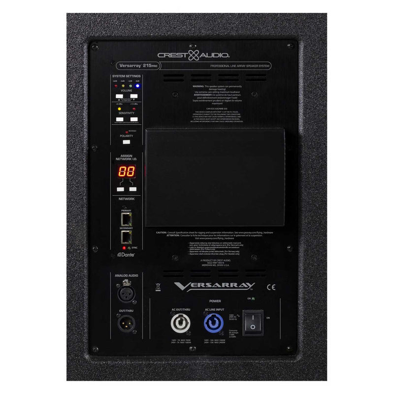 Caisson de basses amplifié Peavey Versarray™ Pro 215