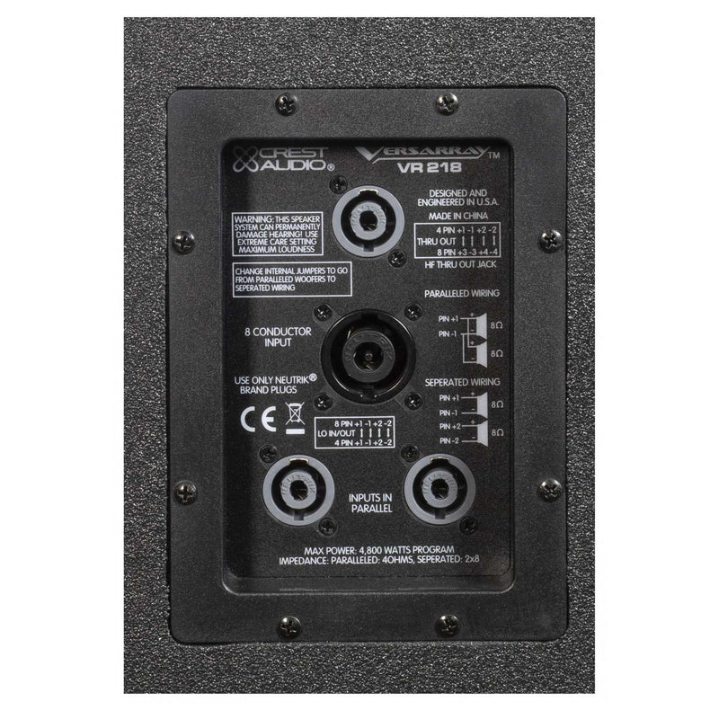 Caisson de basse line array passif Peavey Versarray™ 218 MK III