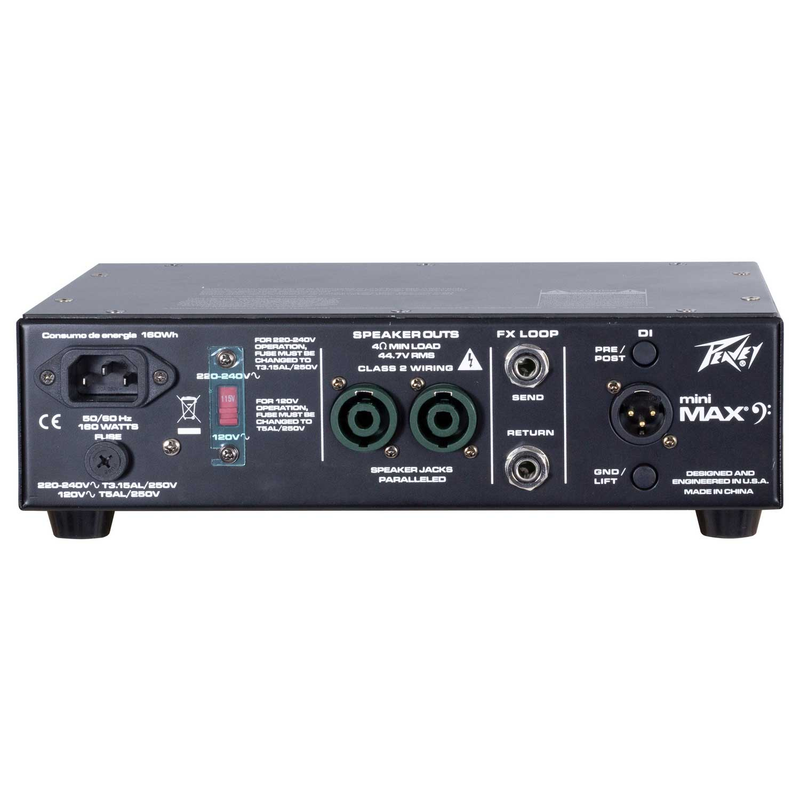 Peavey MINIMAX® 600W Mini Bass Amplifier Head