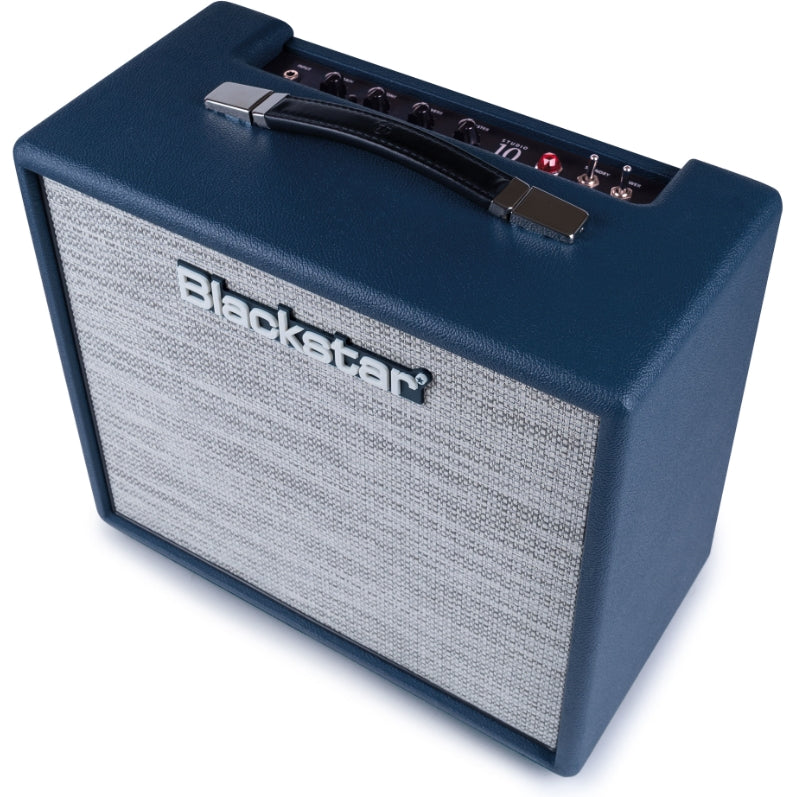 Blackstar STUDIO10EL34 Amplificateur combo pour guitare électrique à tube classe A 10 W 1 x 12" avec EL34 - Édition limitée Bleu royal