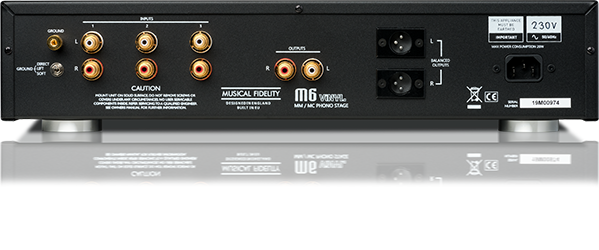 Musical Fidelity M6X VINYL Phono Stage - Black
