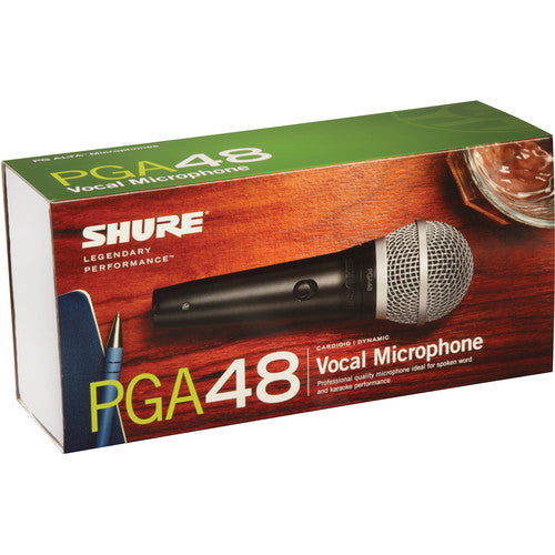 Shure PGA48-LC Dynamic Vocal Microphone