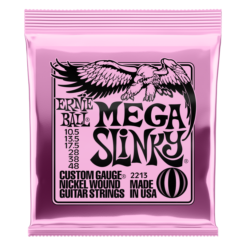Ernie Ball 2213EB Mega Slinky 10.5-48 Electric Strings