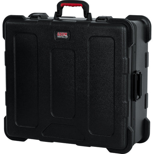 Gator GTSA-MIX12PU ATA-Molded Mixer Case w/ 12U Pop-Up Rack Rails - 21 x 19 x 7.5"