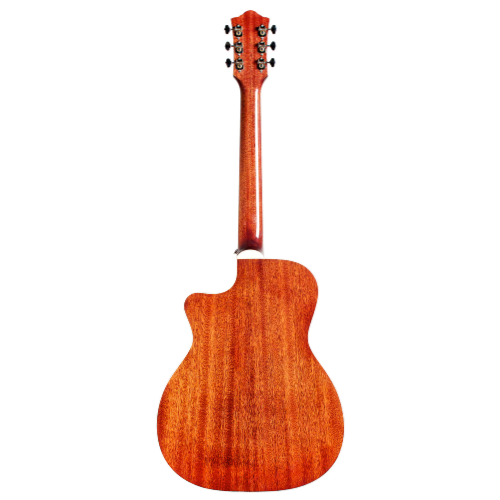 Guild OM-140CE ATB - Guitare acoustique à pan coupé simple Orchestra - Antique Burst Gloss