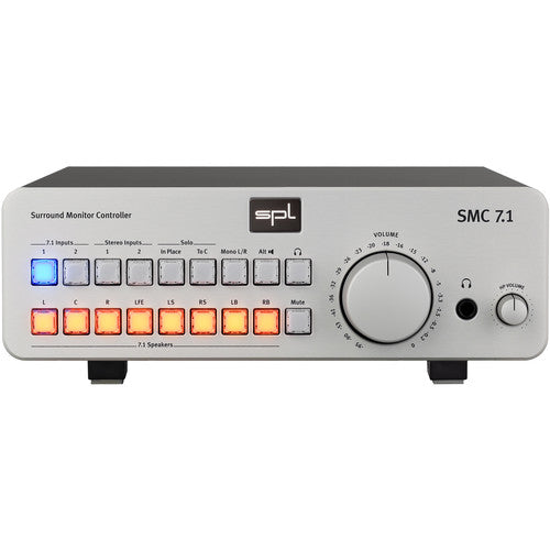 SPL SMC 7.1 Surround Monitor Controller + Expansion Rack (Silver)