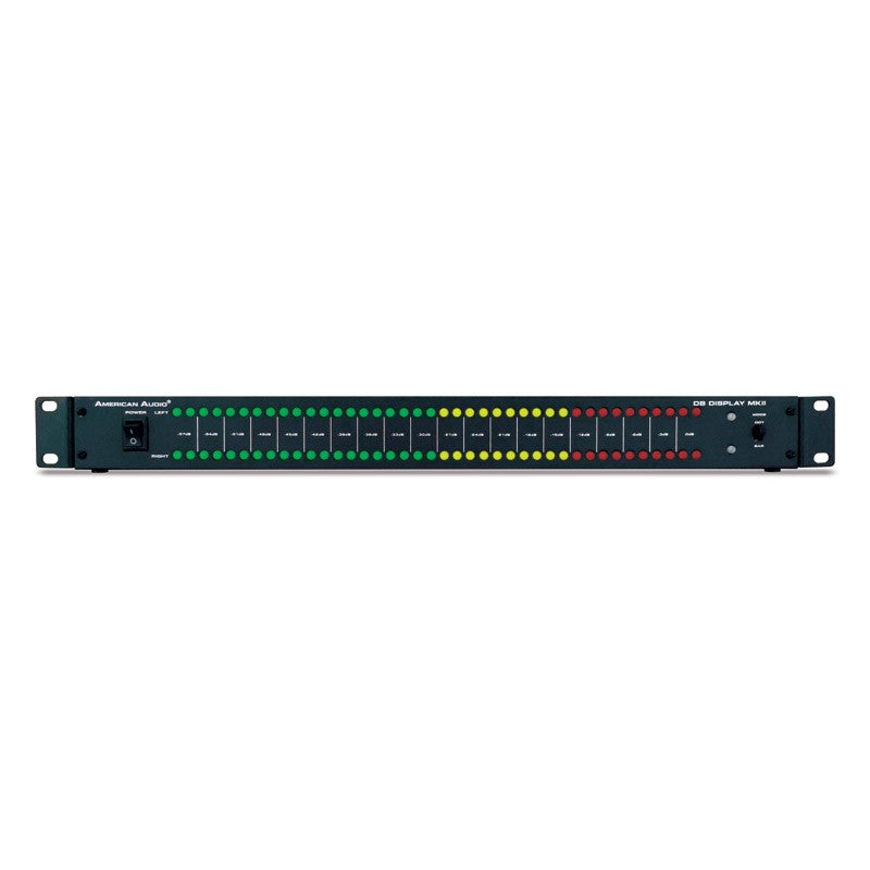 American Audio DB DISPLAY MKII LED Decibel Level Display and Amp Rack Lightshow