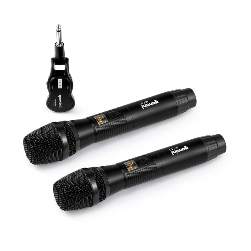Gemini GMU-M200 Dual Wireless Handheld Microphone System