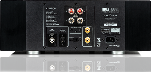 Amplificateur de puissance Musical Fidelity M8-700M - Argent