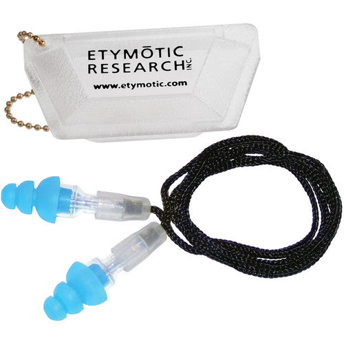 Etymotic ER20-SMB-C High-Fidelity Earplugs (Standard) - Clear Stem, Blue Tip
