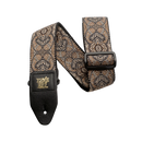 Ernie Ball 4163EB Gold & Black Paisley Jacquard Strap