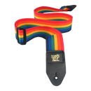 Ernie Ball 4044EB Sangle de guitare en polypro - Arc-en-ciel