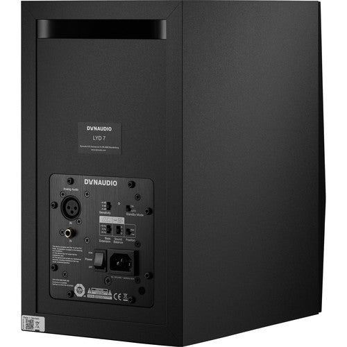 Dynaudio LYD-7B Nearfield Speaker Monitor (Black, Single) - 7"