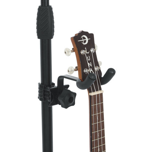 Gator Frameworks GFW-MICUKE-HNGR Support pour ukulélé/mandoline pour pieds de microphone