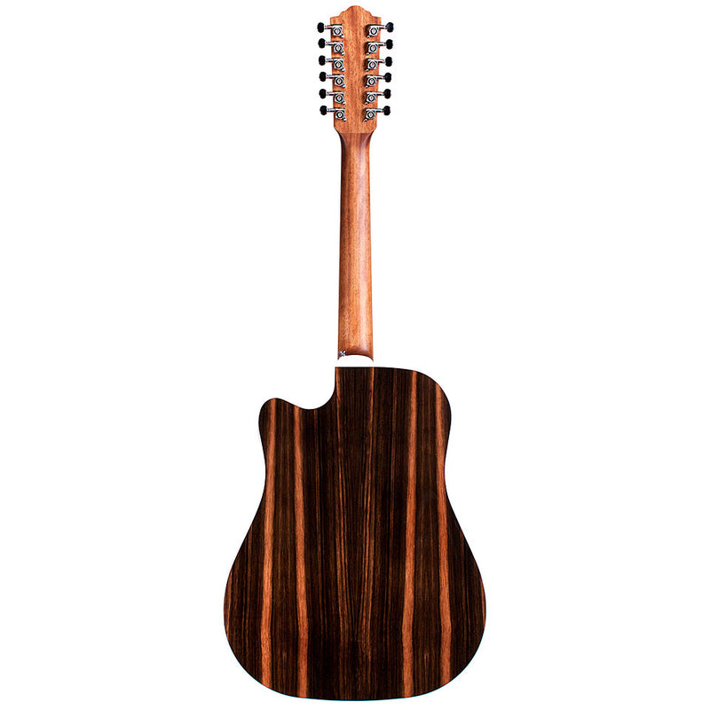 Guild D-2612CE Deluxe Dreadnought Acoustic-Electric Guitar (Antique Sunburst)