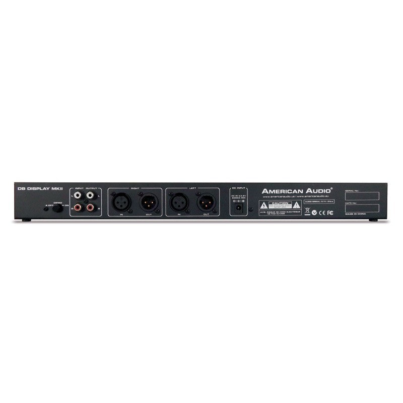 American Audio DB DISPLAY MKII LED Decibel Level Display and Amp Rack Lightshow