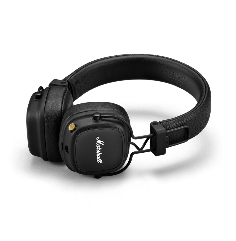 Marshall MAJOR IV Bluetooth Headphones (Black)