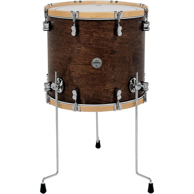 PDP PDCC1618FTWN Concept Maple Classic Floor Tom (Walnut Stain) - 16" x 18"