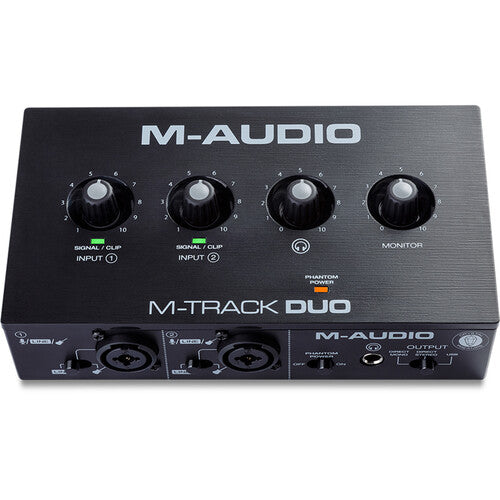 M-Audio M-TRACK DUO Interface audio USB de bureau 2x2