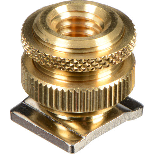 Audio-Technica AT8469 Support de chaussure pour appareil photo vers adaptateur de base fileté 5/8"-27 et 3/8"-16