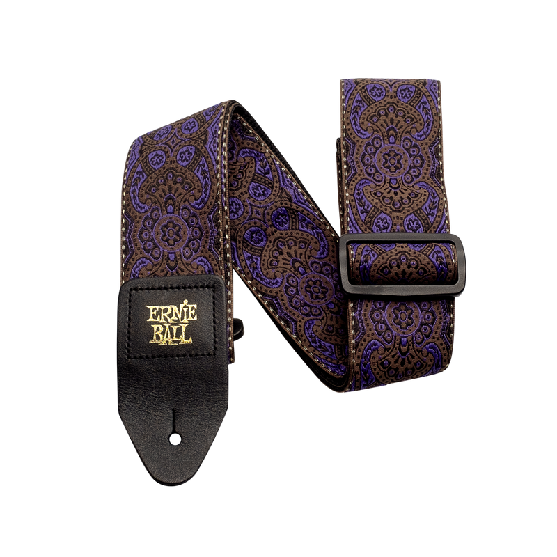 Ernie Ball 4164EB Purple Paisley Jacquard Strap
