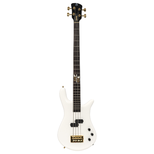 Spector EURO4LXIAN50WH 50e anniversaire Euro 4 Ian Hill Signature Guitare basse – Blanc massif