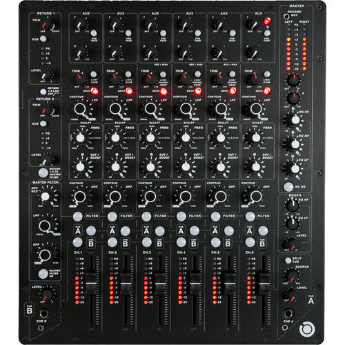 PLAYdifferently MODEL-1 Premium 6-Channel Analog DJ Mixer